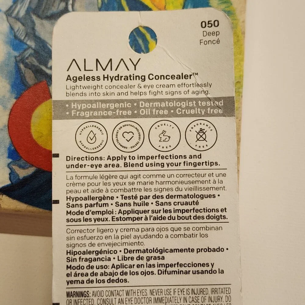 Almay Ageless Hydrating Concealer - 50 Deep